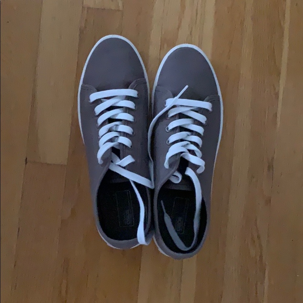 ASOS Gray Canvas Sneakers Size 9